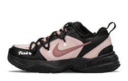 Кроссовки Nike Air Monarch 4 Chunky Sneakers Unisex Low-Top Black Pink 415445-001(teama-黑粉爱星) | black/pink