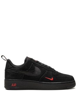 Nike кроссовки Air Force 1 Low Multi Swoosh Black/Crimson, черный dz4514 | черный
