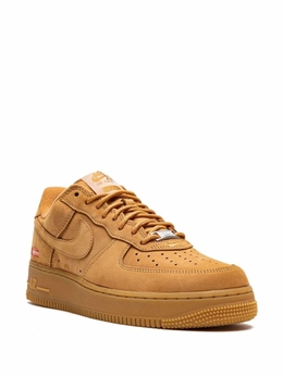 Nike кроссовки Air Force 1 Low SP Wheat из коллаборации с Supreme, коричневый dn1555 | коричневый