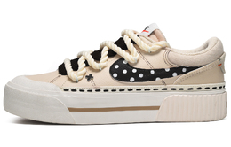 Женские кроссовки для скейтбординга Nike Court Legacy, Beige/Brown dm7590-200(teame-女款波点黑巧米棕) | beige/brown