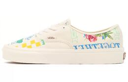 Кроссовки Vans Authentic Low Tops Casual Skateboarding Shoes Unisex White Green Blue Cartoon Printing 'White Green Blue' vn0a5krdas1