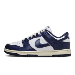 Кроссовки для скейтбординга Dunk женские с низким верхом, синий/белый Nike fn7197-100(team拾肆-做旧海军蓝) | navy blue