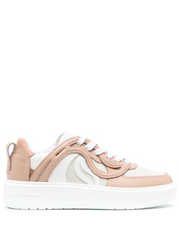 Кроссовки Stella McCartney S-Wave 1, белый/темно-розовый 810178e00074 | белый