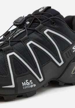 Кроссовки на шнуровке SPEEDCROSS 3 UNISEX Salomon, черный sa515o00n-q14 | black/footwear silver/black