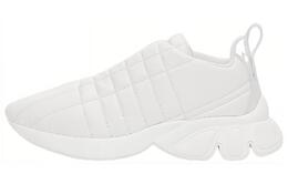 Кроссовки женские Burberry Quilted Leather, белый 80566541