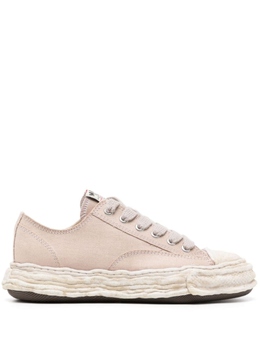 Кеды Peterson23 из канваса Maison Mihara Yasuhiro, бежевый a12fw706 | бежевый