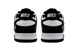 Кроссовки Nike Dunk Skateboard Shoes Women's Low-Top White, черный cw1590-100(team45- 蝶意莺情) | black