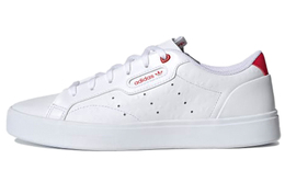 Кроссовки Adidas Sleek 'Heart Embossed Women's, белый fz1829