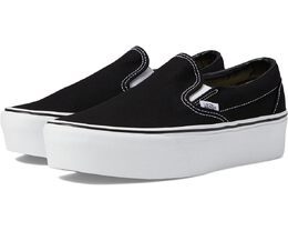 Кроссовки Vans Slip-On Stackform, цвет Canvas Black/True White 9697921 | canvas black/true white