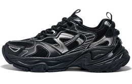 Кроссовки Kappa Chunky Sneakers Unisex Low-top Silver/Black, черный k0ey5mc02cj-990 | black