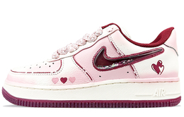 Женские кроссовки для скейтбординга Nike Air Force 1, White fz5068-161(team40-女款流沙情人节) | white