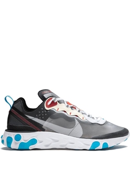 Кроссовки Nike React Element 87, серый/черный aq1090003 | серый