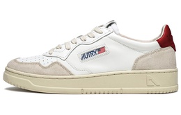 Кроссовки Autry Side Logo-patch, белый/бежевый/красный aulw-ls43