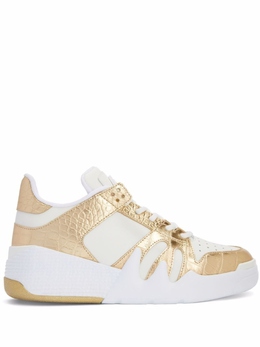 Кроссовки Giuseppe Zanotti Talon, белый/золотистый rs20025002 | белый