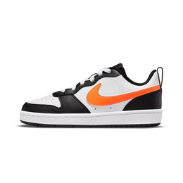 Кроссовки Nike Court Borough Skateboard Shoes Women's Low-Top Black Pink bq5448-115(team-134黑桃公主） | black/pink