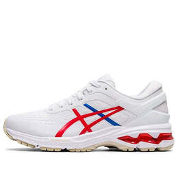 Кроссовки гель каяно 26 Asics, белый 1012a654-100 | white/blue/red