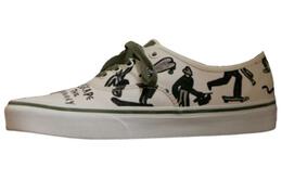 Аутентичные кроссовки для скейтбординга Vans унисекс, White/Green vn0009pvdor | white/green