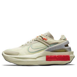 Кеды фонтанка край Nike, хаки cu1450-200 | light khaki/red