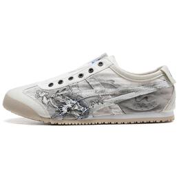 Кроссовки Onitsuka Tiger MEXICO 66 Lifestyle Shoes Unisex Low-top White, белый d3k0n-0143(team415-神龙遨游） | white