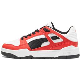 Кроссовки Puma Slipstream Skateboarding Shoes Unisex Low-top White, Black, Red, черный/белый/красный 387544-25 | black/white/red