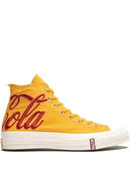 Высокие кроссовки Kith x Coca Cola 1970 All Star Converse, желтый 162985c | желтый