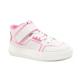 Кожаные массивные кроссовки Calvin Klein, белый cj224w0000995360037 | bianco