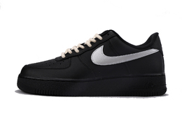 Кроссовки Nike Air Force 1 Skateboarding Shoes Unisex Low-top Silver/Black, черный cw2288-001(team59-男女同款黑二) | black