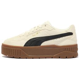 Кроссовки Puma Karmen Skateboarding Shoes Women's Low-top Beige/Black, бежевый/черный 402033-01 | beige/black