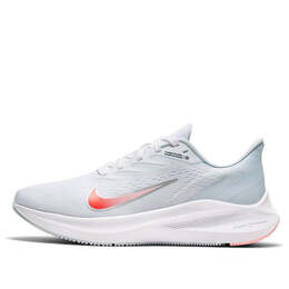 Кроссовки air zoom winflo 7 розовые Nike, белый cj0302-105 | white/ldark red/gray/whitepink/gray/golden silver
