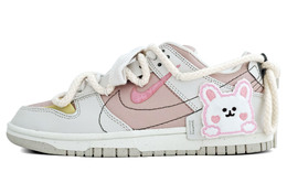 Кроссовки Nike Dunk Disrupt 2 Skateboarding Shoes Women's Low-top Pastel Yellow, розовый dv4024-001(team176-粉白兔子) | pink