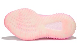 Кроссовки Adidas Yeezy Boost 350 Lifestyle Shoes Unisex Low-top Ultra Blue/Fire Orchid, розовый hq6316(team柒-男女款粉西瓜sbox） | pink