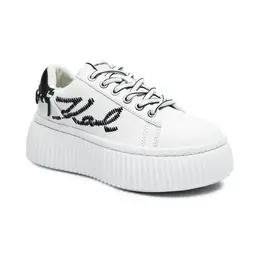 Кожаные кроссовки Creeper Karl Lagerfeld, белый kl244w0000320070036 | bianco