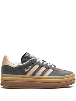 Кроссовки Adidas Gazelle Bold, темно-серый/светло-розовый ie0428 | серый