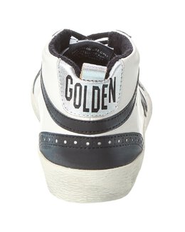 Кожаные кроссовки Golden Goose Mid Star, белый 7645623255100 | white