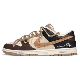 Кроссовки Nike Dunk Skateboarding Shoes Unisex Low-top Dark Mushroom With Outerspace And NB Burgundy, цвет Dark Mushroom with Outerspace and NB Burgundy hq1175-240(teama-红酒) | dark mushroom with outerspace and nb burgundy
