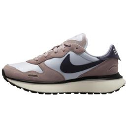 Кроссовки Nike Phoenix Waffle Lifestyle Shoes Women's Low-top Football Gray / Dark Purple / Light Ore Purple / Brown Gray / Sail White / Metallic Silver, черный fd2196-003 | pink white black