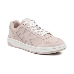 Кожаные кроссовки Rebel на шнуровке Michael Kors, розовый mk242w0002021870036 | rosa cipria