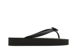 Кроссовки Gucci Wmns Chevron Thong Sandal, черный 655463 j8710 1000 | black