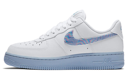 Кроссовки Nike Air Force 1 Low, белый/голубой cz0377-100