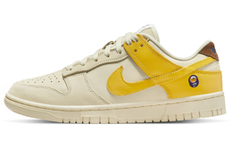 Кроссовки Nike Dunk Low LX, белый/желтый dr5487-100