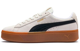 Кроссовки Puma Vikky Skate Female, белый/черный/коричневый 369144-04