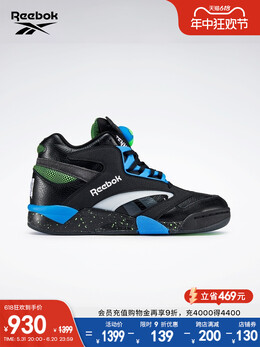 Кроссовки Reebok Shaq Victory Pump, черный / синий 712473984811 | h06491(maz98)