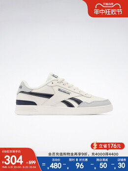 Кроссовки Reebok Court Advance Black Warrior в стиле ретро, белый / синий 735300104266 | 100033754