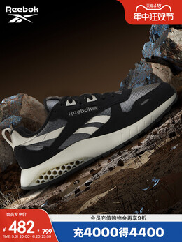 Кроссовки Reebok CL Leather Panda с амортизацией и сотовой структурой, голубой / серый 757210299610 | 100074409 鸽子灰