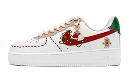 Женские кроссовки для скейтбординга Nike Air Force 1, White dh2920-111(team88-圣诞姜饼人s-box) | white