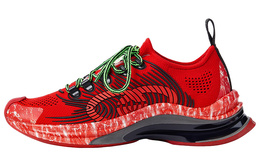 Кроссовки женские Gucci Run, красный 700103 usm10 8970