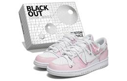 Кроссовки Nike Dunk Skateboard Shoes Women's Low-Top White dh9765-102(team22-情书七夕a-box)