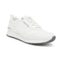 Кожаные кроссовки Allie Stride Michael Kors, белый mk231w0001770850036 | bianco