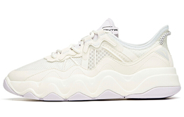 Кроссовки Anta Life Collection Skateboard Shoes Women's Low-Top Ivory White/Misty Purple 122128081-3
