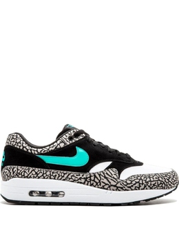 Кроссовки Nike Air Max 1 Premium Retro, черный/белый/голубой 908366001 | черный